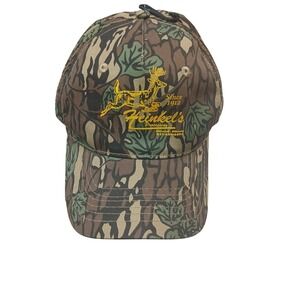 Cobra‎ Caps Heinkel's Processing Camo Snapback Hat Deer Hunting Decatur IL